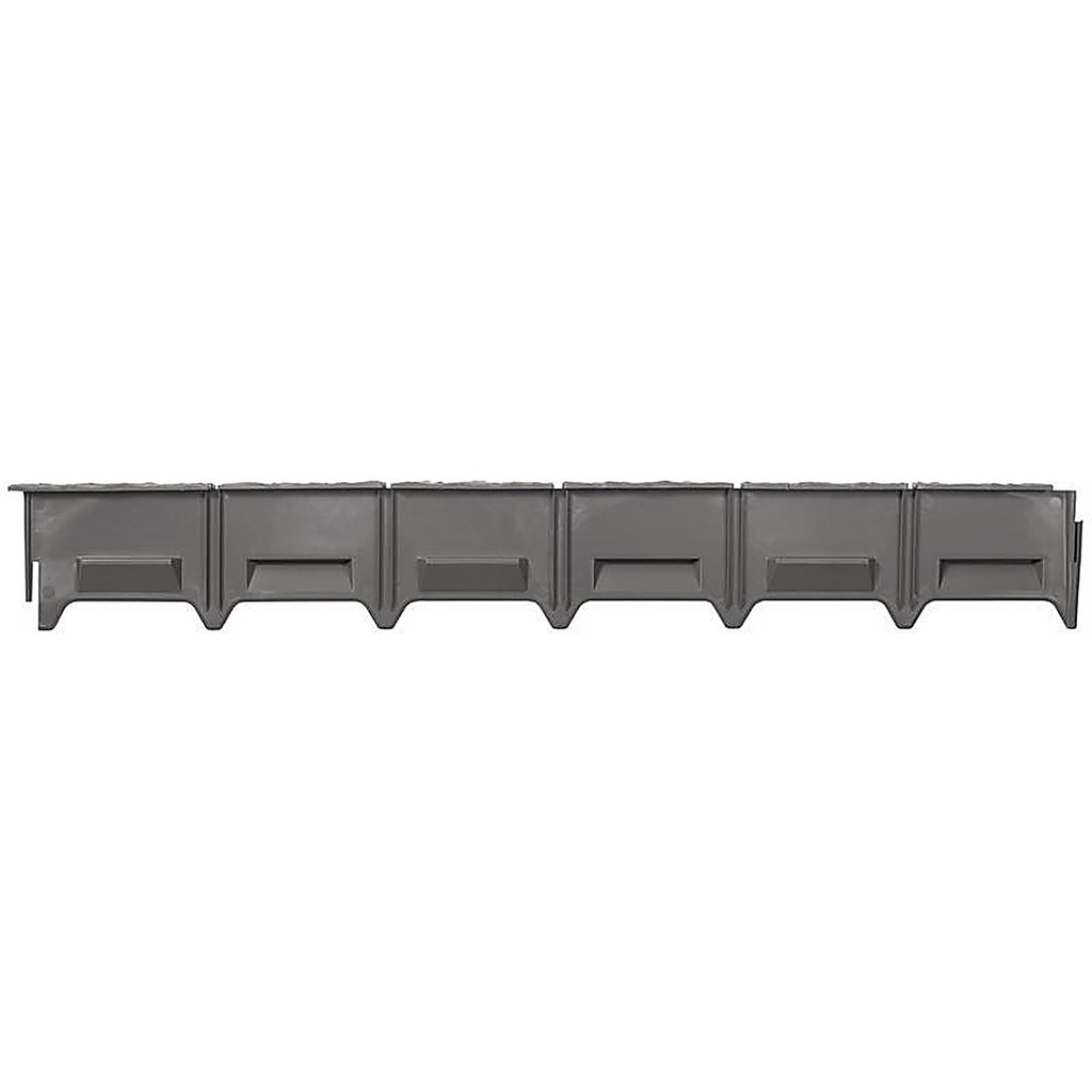 Master Mark 97603 Versa Edge 3 ft. L x 5.25 in. H Plastic Black Poundable Edging