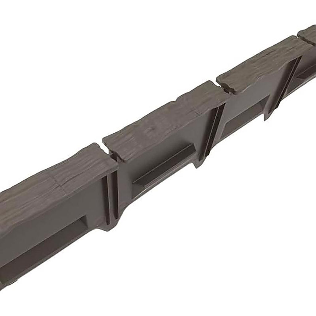 Master Mark 97603 Versa Edge 3 ft. L x 5.25 in. H Plastic Black Poundable Edging