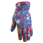 Wells Lamont 7753M Womens Botanical Work Gloves Multicolor Medium