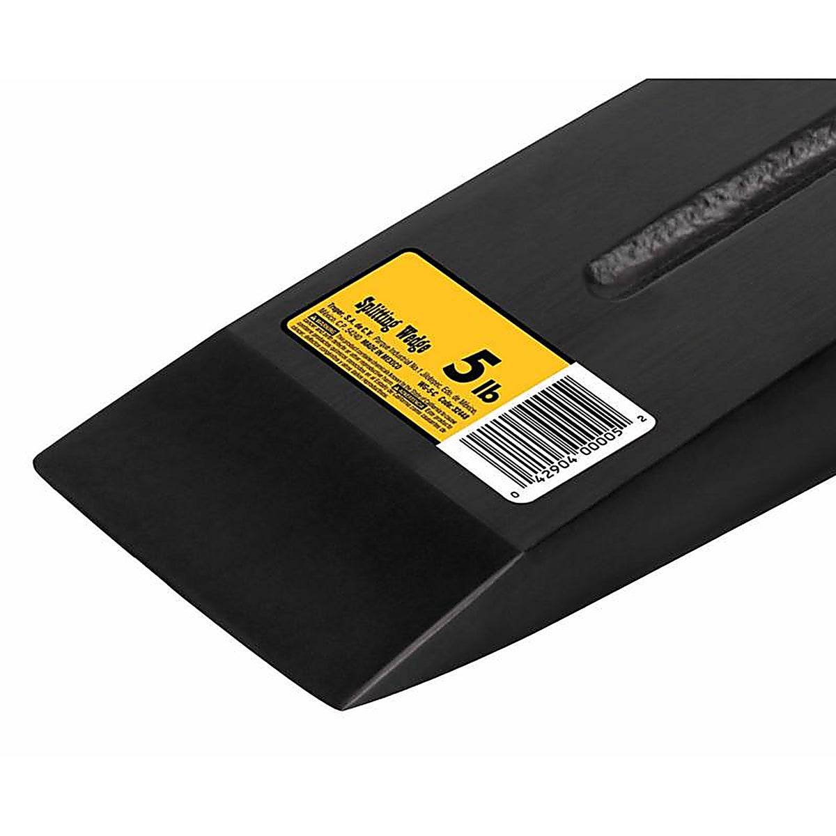 Collins WG-5-C/32448 5 lb. Forged Steel Square Splitting Wedge
