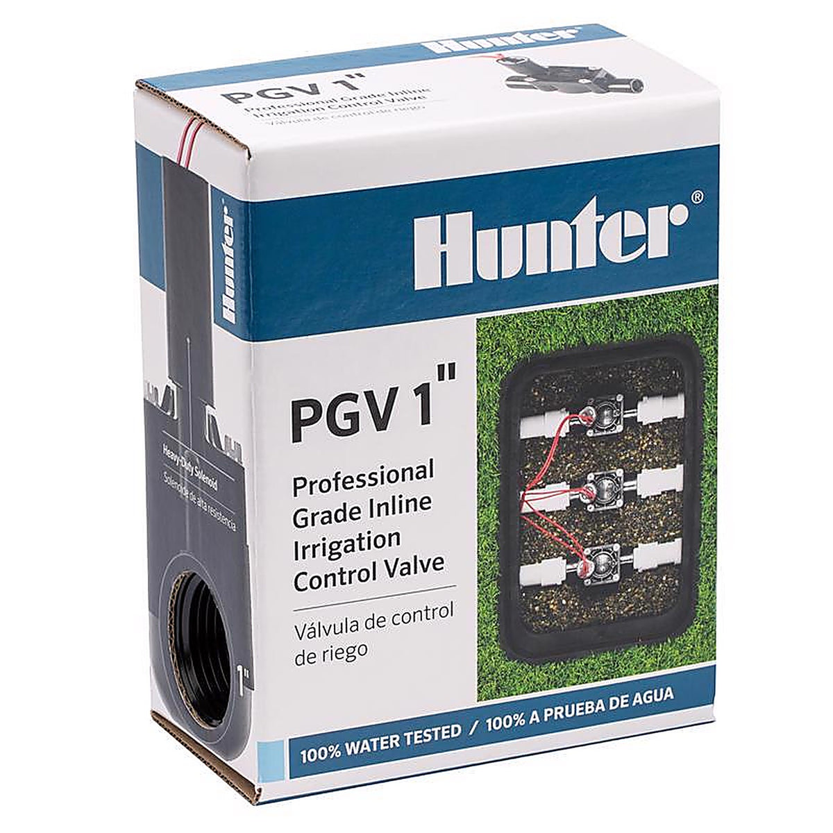 Hunter PGV101G Professional Grade In-Line Valve with Flow Control 1 in. 150 psi