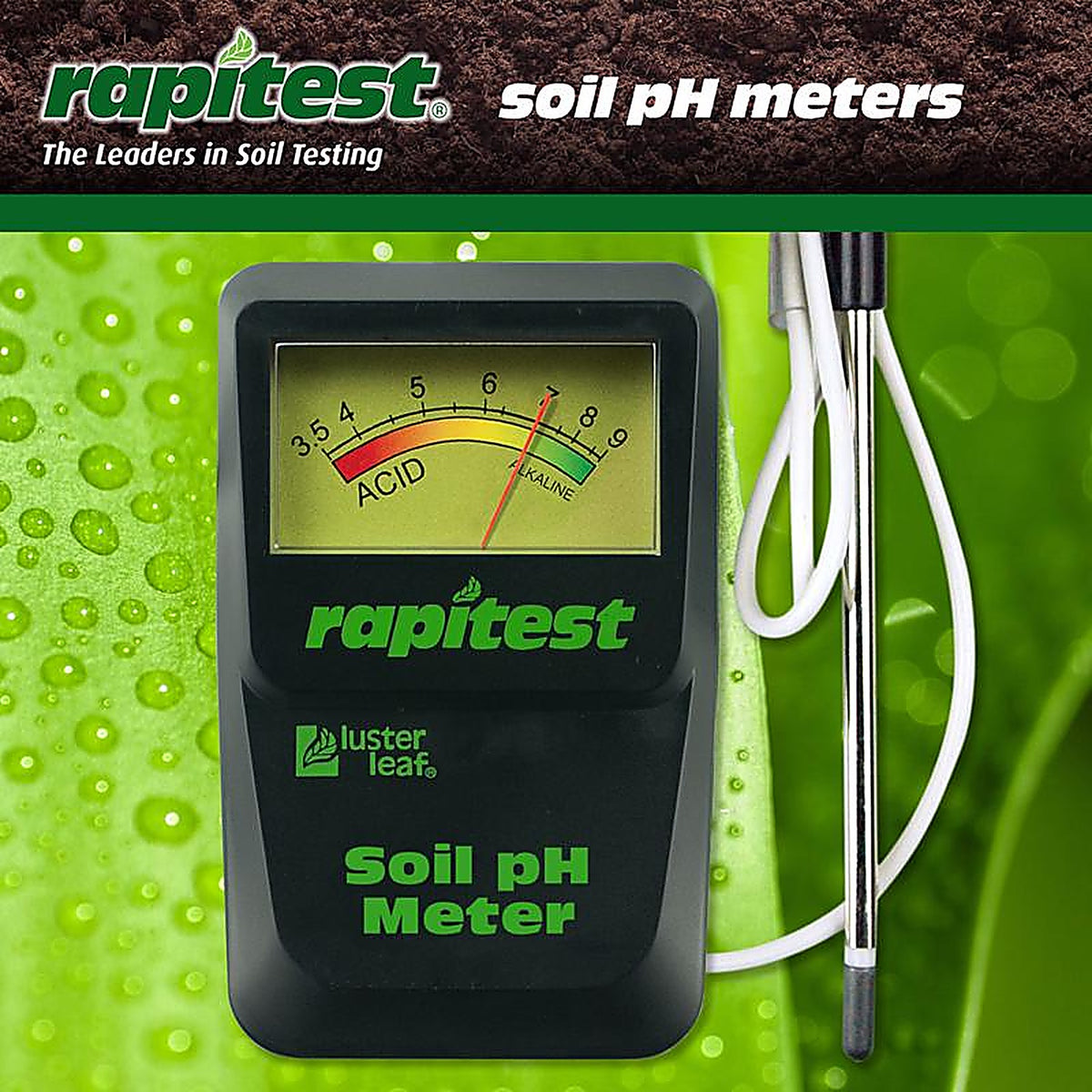 Luster Leaf - 1840 - Analog Ph Meter 1 Pack