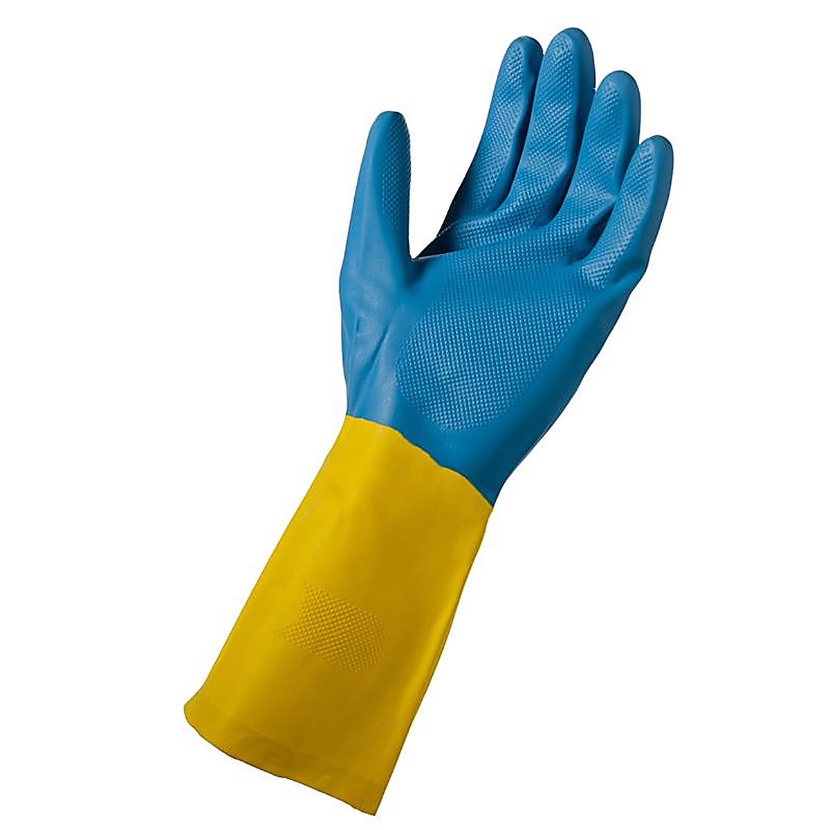 Soft Scrub 12684-26 Latex/Neoprene Cleaning Gloves XL Blue/Yellow 1 pk