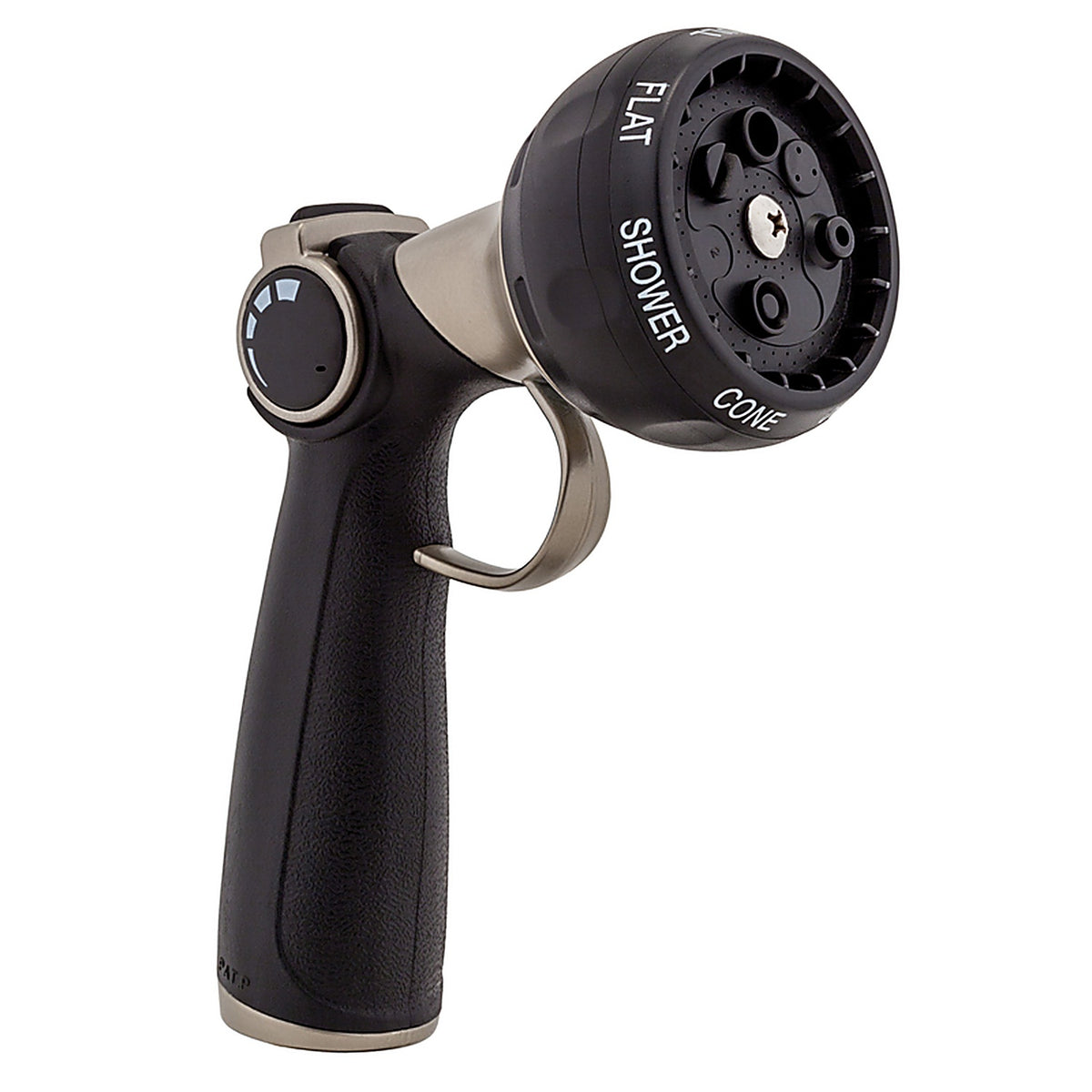 Orbit - 56950 - 7 Pattern Adjustable Multi-Pattern Metal Turret Nozzle