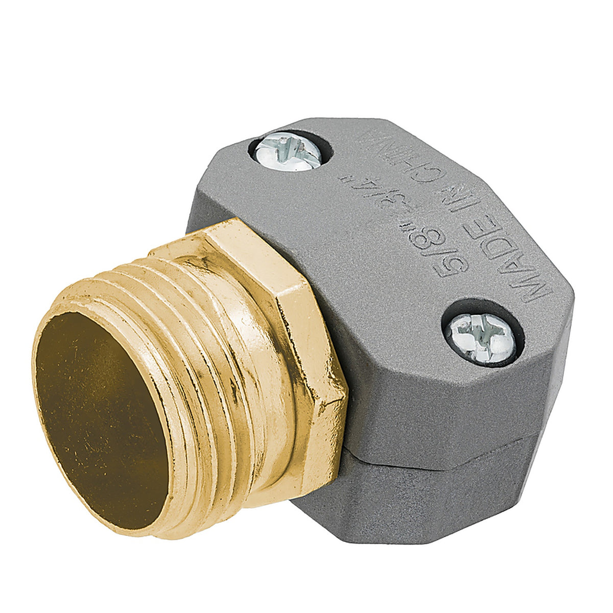 Orbit - 56647 - 5/8 - 3/4 In. Zinc Threaded Male Hose Mender