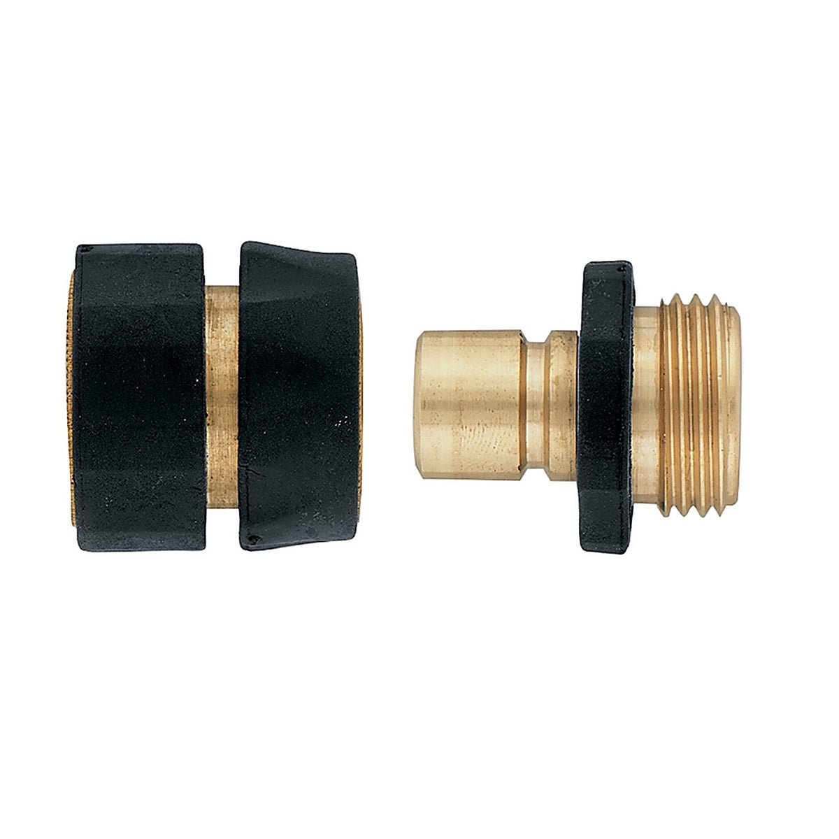 Orbit - 58285N - 3/4 In. Brass Threaded Female/Male Quick Connector Hose Set