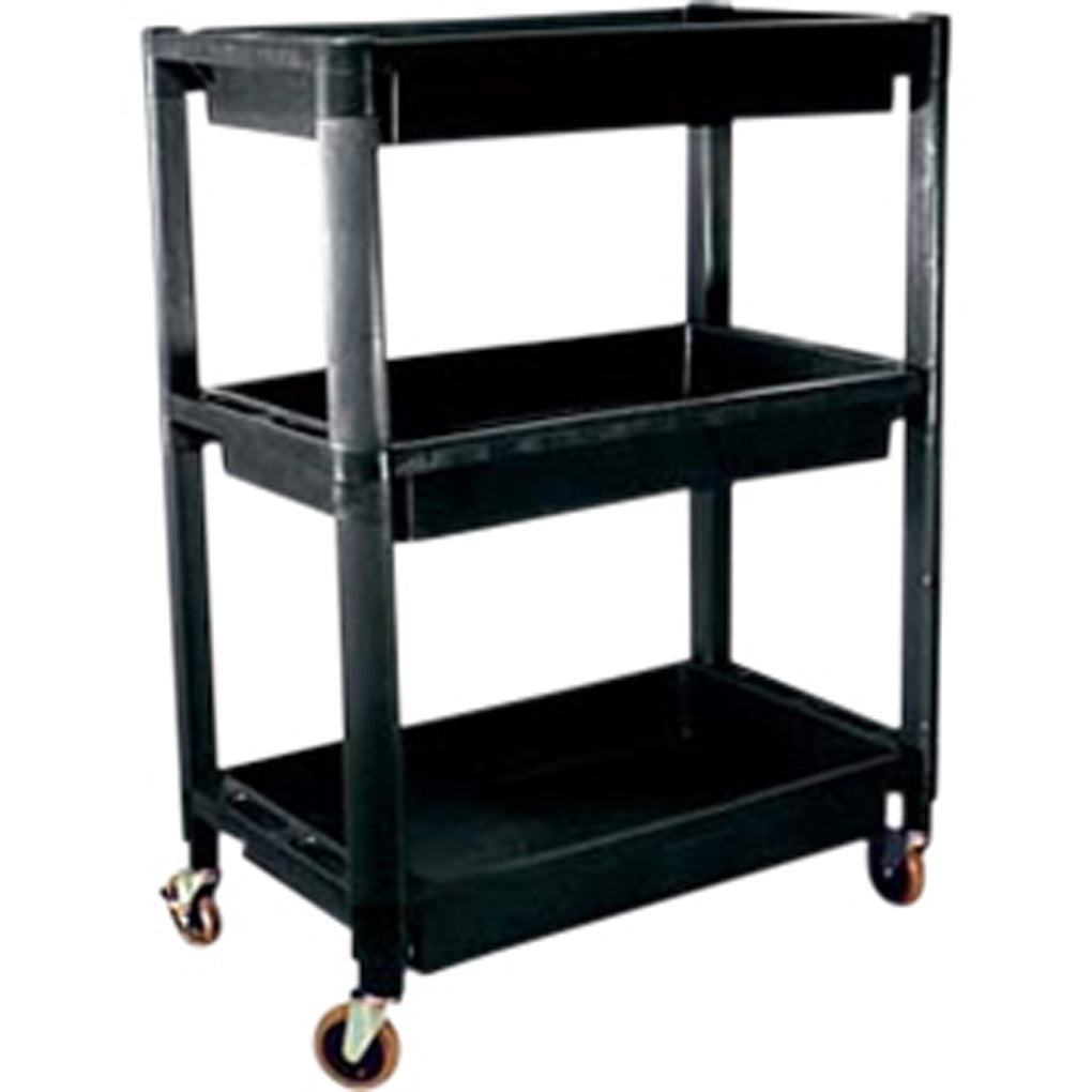 ATD 7017 3-Tray Black Cart