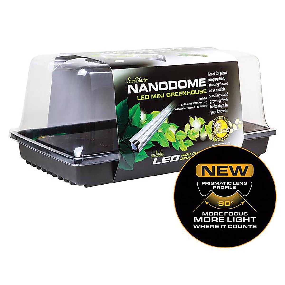 Sunblaster - SL1600228 - 18 W Hydroponic Growing System 9.8 In. H X 21.7 In. W