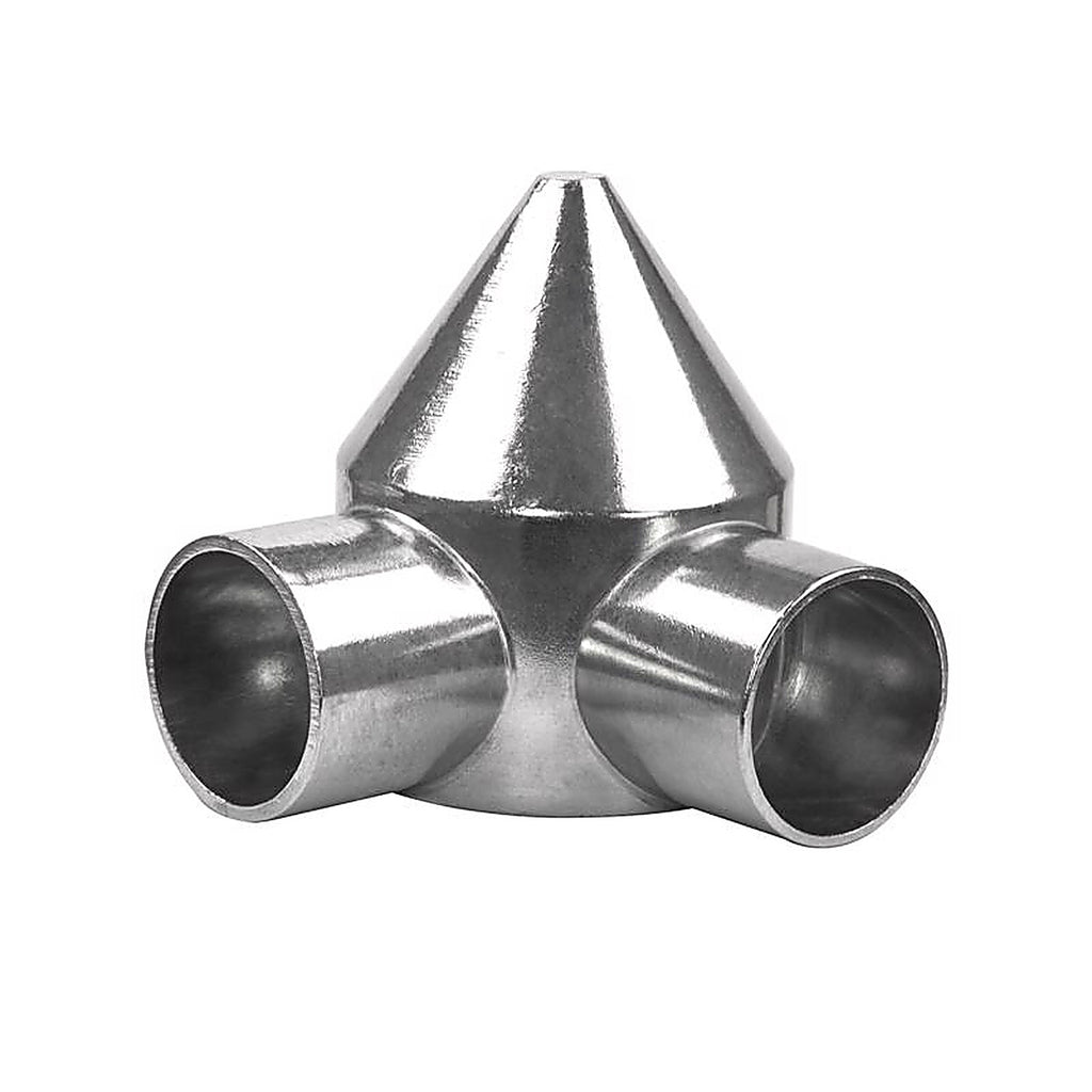 Yardlink - 661384 - Silver Aluminum Chain Link Bullet Cap 1 Pack