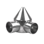 Yardlink - 661384 - Silver Aluminum Chain Link Bullet Cap 1 Pack