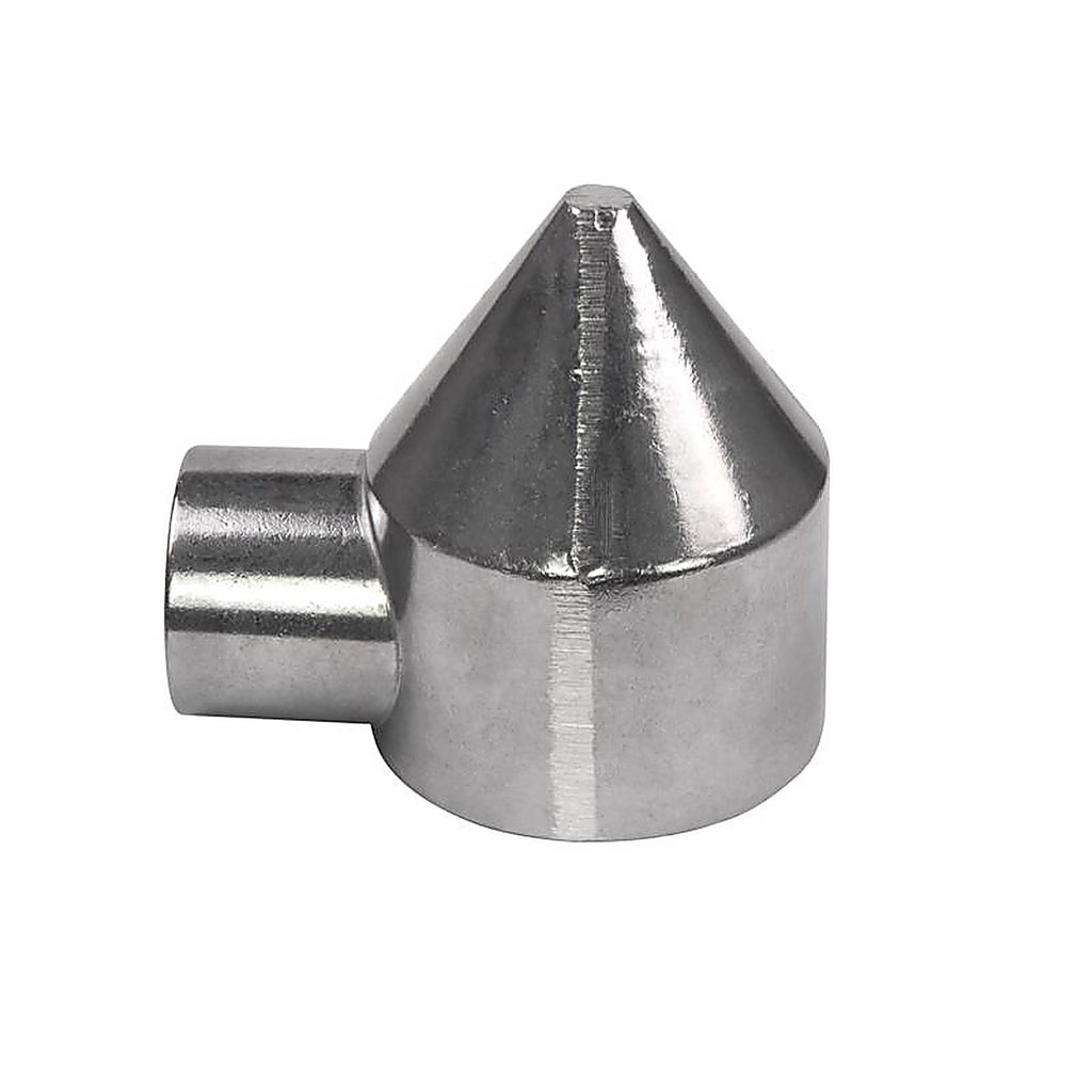 Yardlink - 661384 - Silver Aluminum Chain Link Bullet Cap 1 Pack