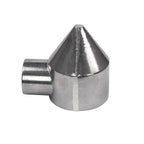 Yardlink - 661384 - Silver Aluminum Chain Link Bullet Cap 1 Pack
