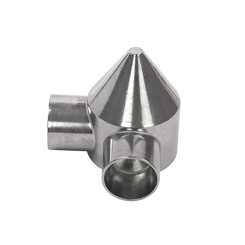 Yardlink - 661384 - Silver Aluminum Chain Link Bullet Cap 1 Pack