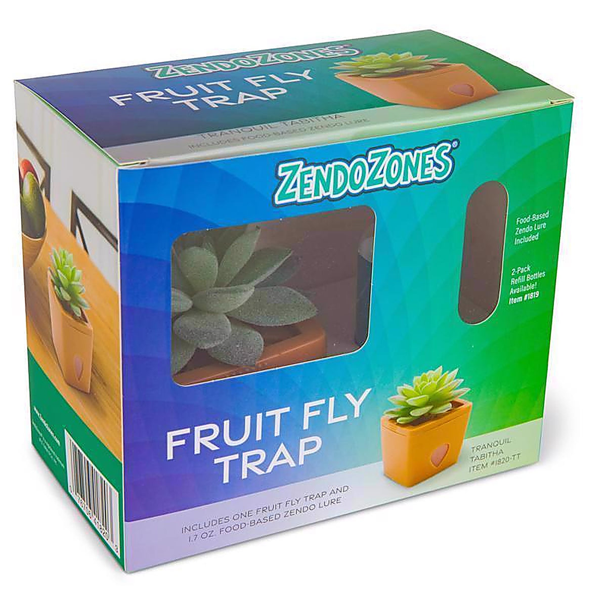 JT Eaton - 1820-TT - Zendozones Fruit Fly Trap 1 Box
