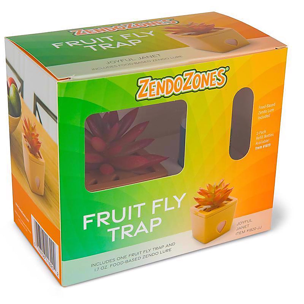 JT Eaton - 1820-JJ - Zendozones Fruit Fly Trap 1 Box
