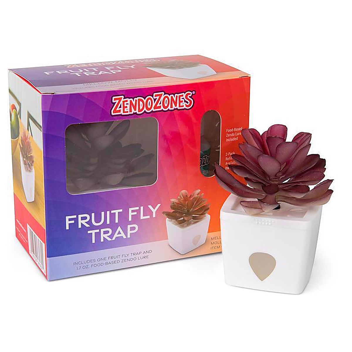 JT Eaton - 1818-MM - Zendozones Fruit Fly Trap 1 Box