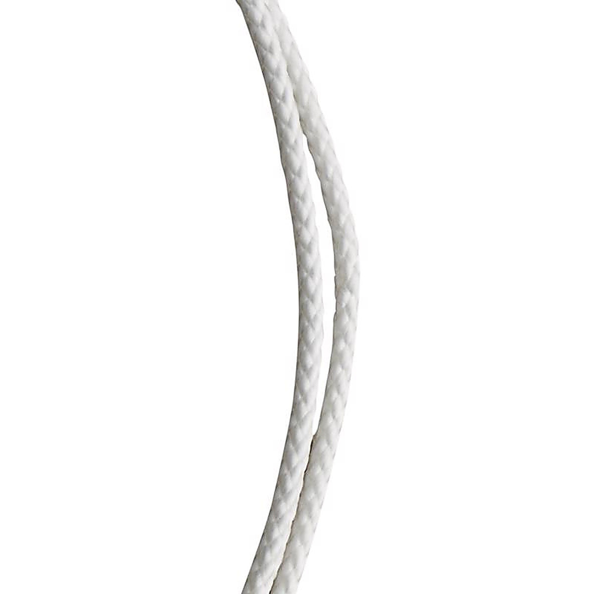 Koch - 5580945 - Industries 9/64 In. D X 48 Ft. L White Diamond Braided Nylon Rope