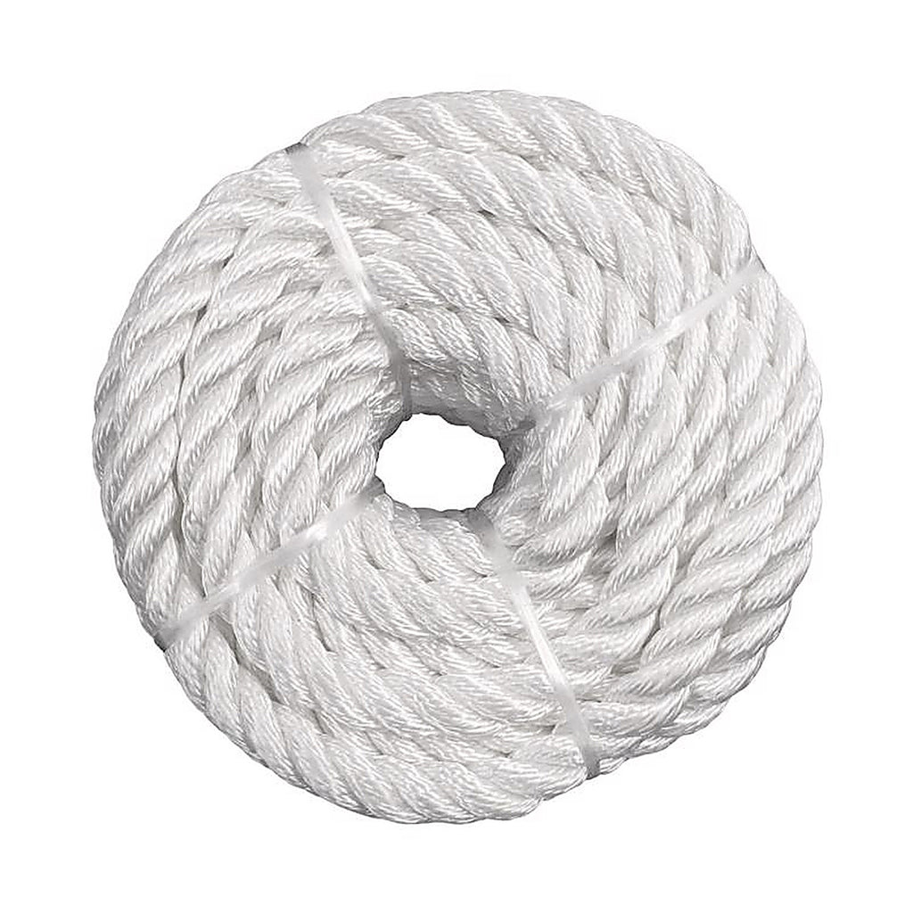 Koch - 5210836 - Industries 1/4 In. D X 100 Ft. L White Twisted Nylon Rope
