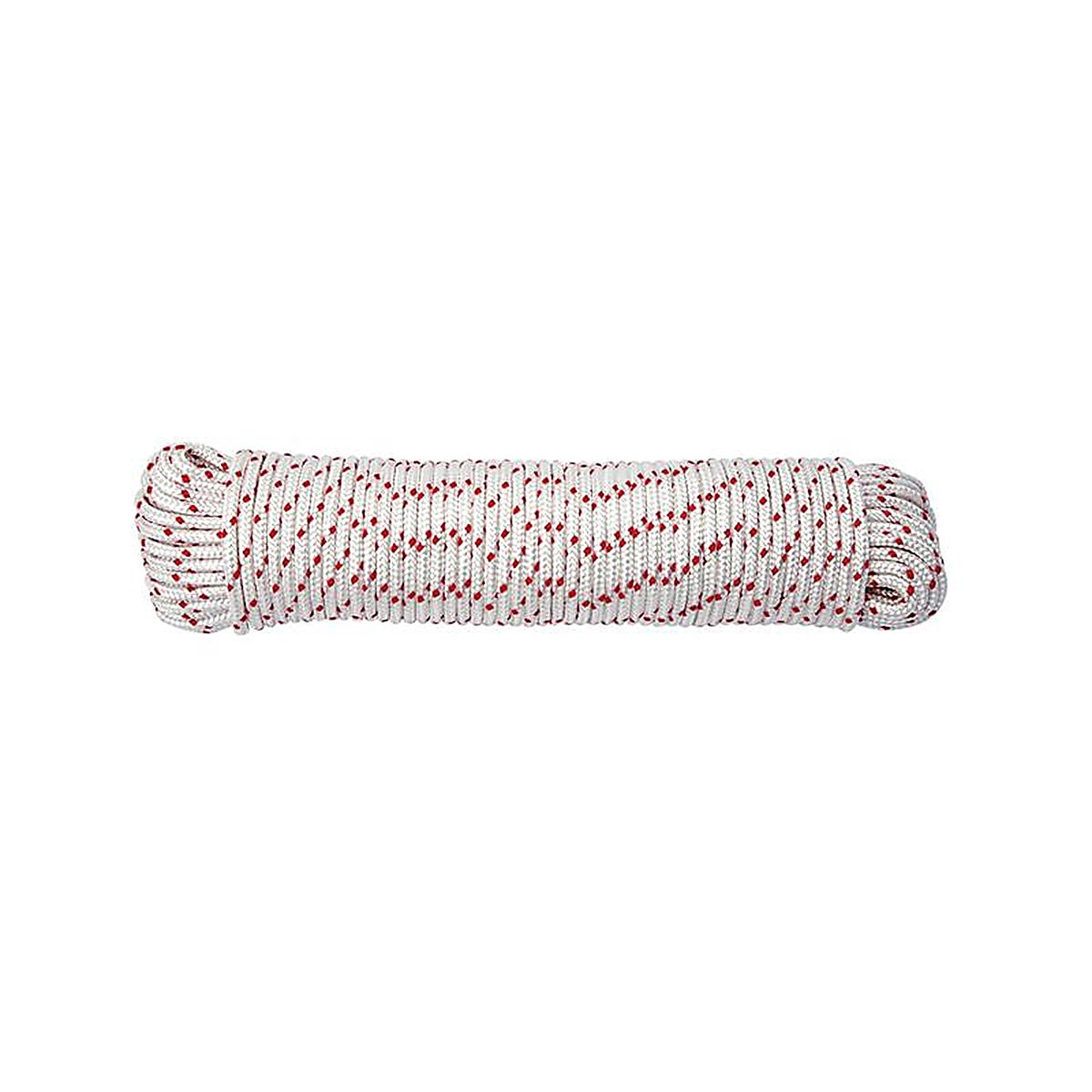Koch - 5240825 - Industries 1/4 In. D X 50 Ft. L Red/White Diamond Braided Polyester Rope