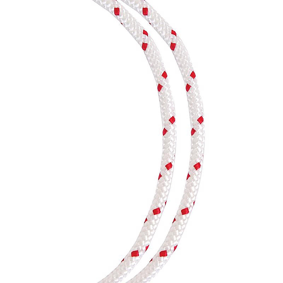 Koch - 5241426 - Industries 7/16 In. D X 100 Ft. L Red/White Diamond Braided Polyester Rope