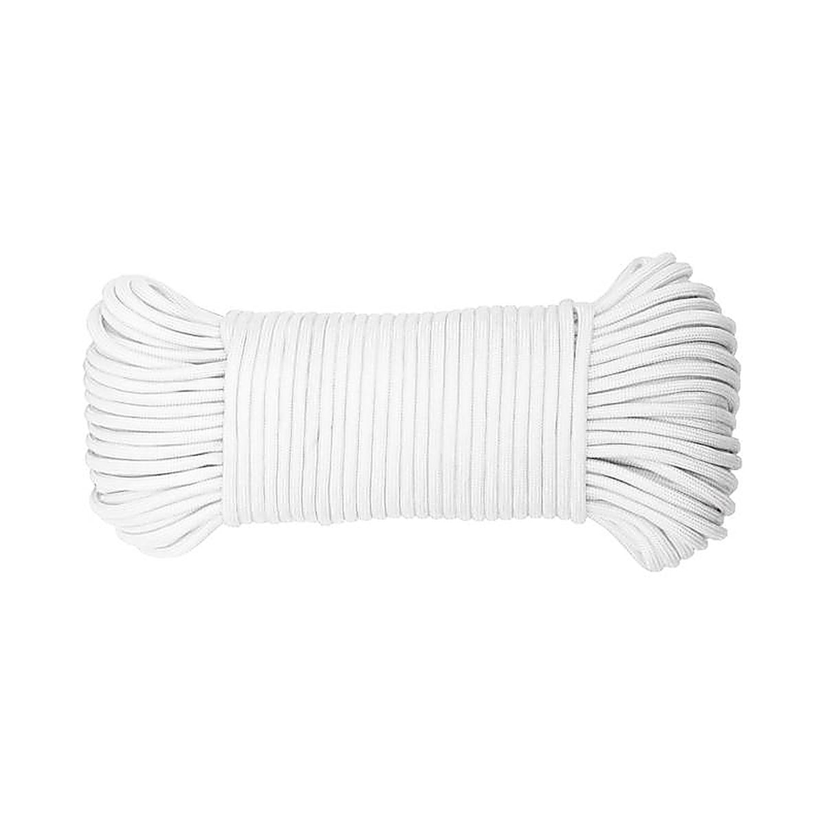 Koch - 5550236 - Industries 5/32 In. D X 100 Ft. L White Diamond Braided Paracord Rope