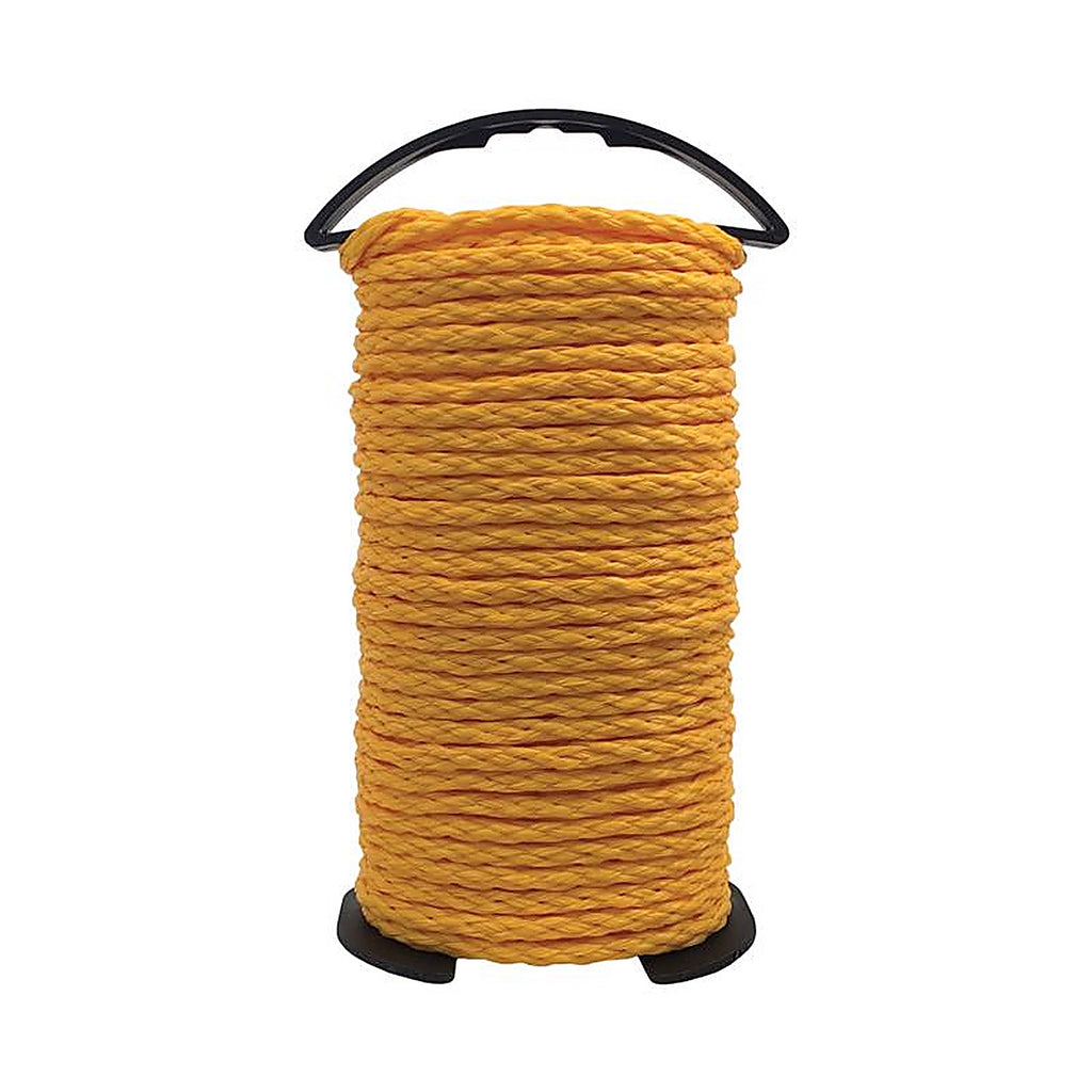 Koch - 5060812 - Industries 1/4 In. D X 100 Ft. L Yellow Hollow Braided Polypropylene Rope