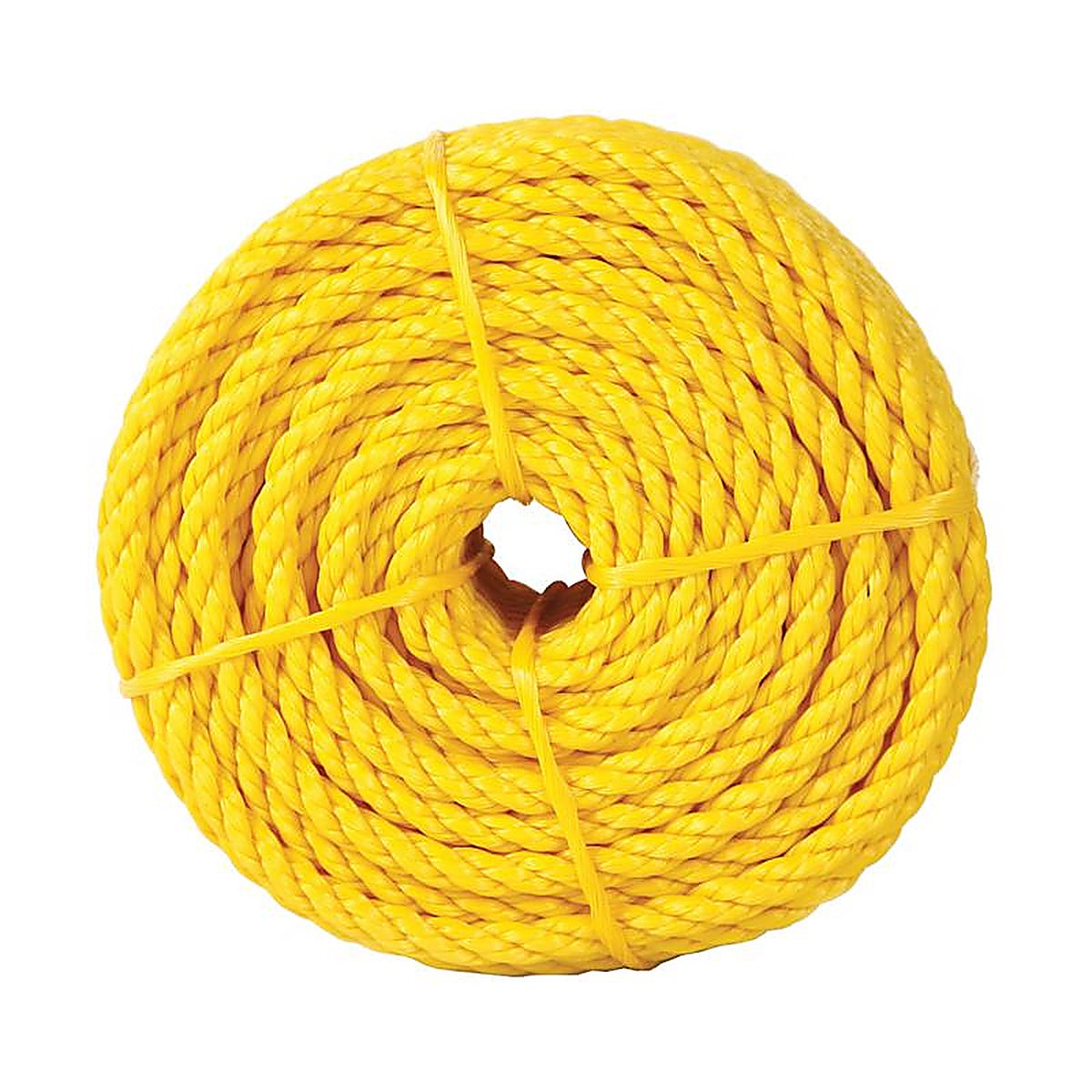 Koch - 5001235 - Industries 3/8 In. D X 50 Ft. L Yellow Twisted Polypropylene Rope