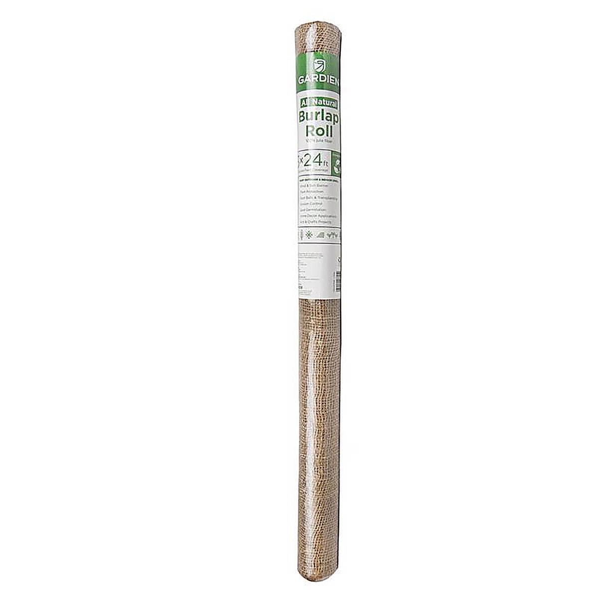 Greenscapes 46504 3 ft. W X 24 ft. L Burlap Landscape Fabric