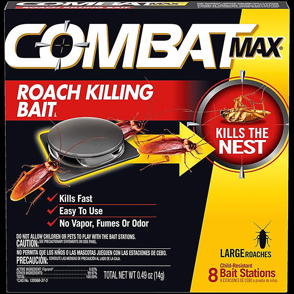 Combat - 51913 - Max Roach Bait Station 8 Pack