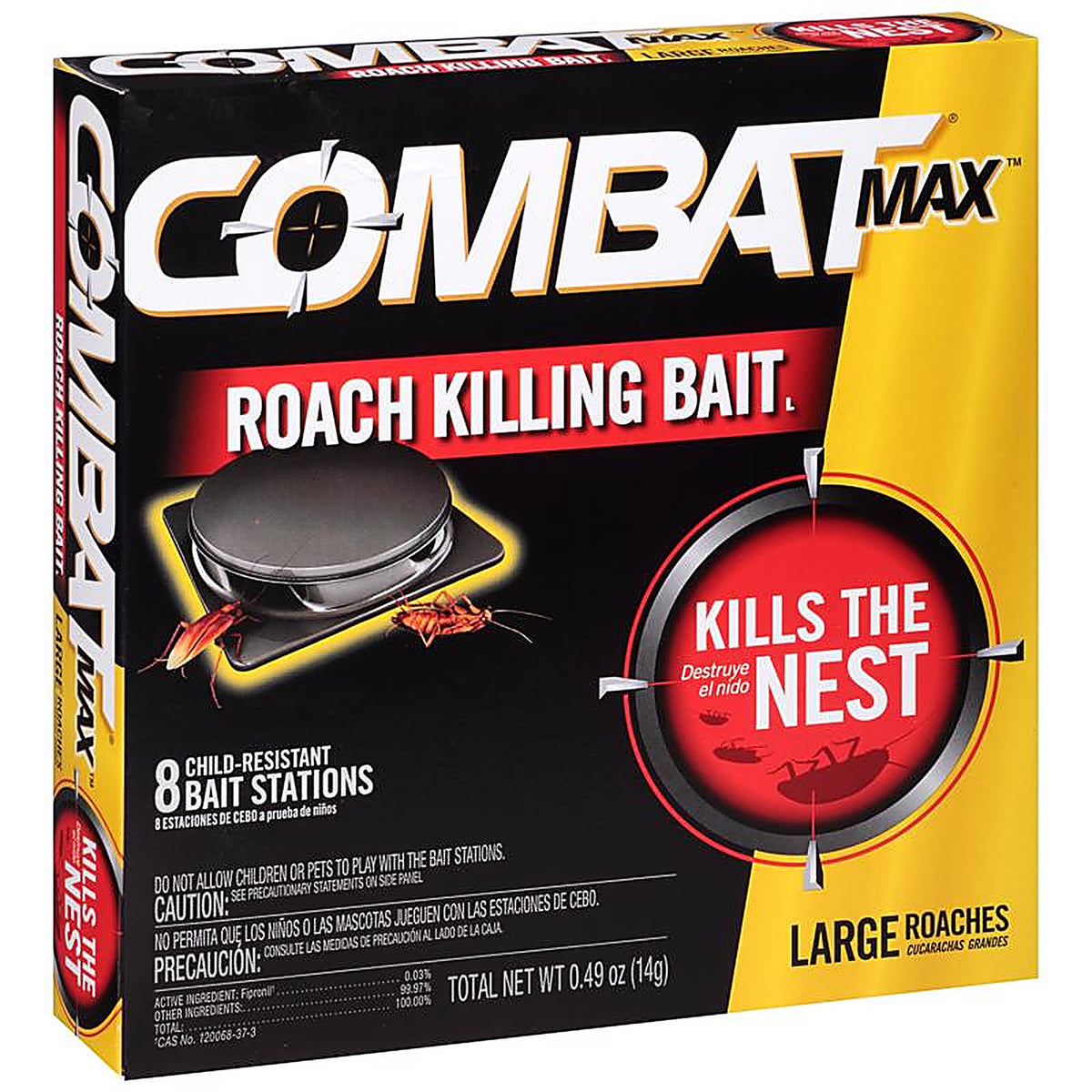 Combat - 51913 - Max Roach Bait Station 8 Pack