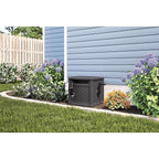 Suncast PDH150P 150 ft. Gray In Ground Hideaway Hose Reel