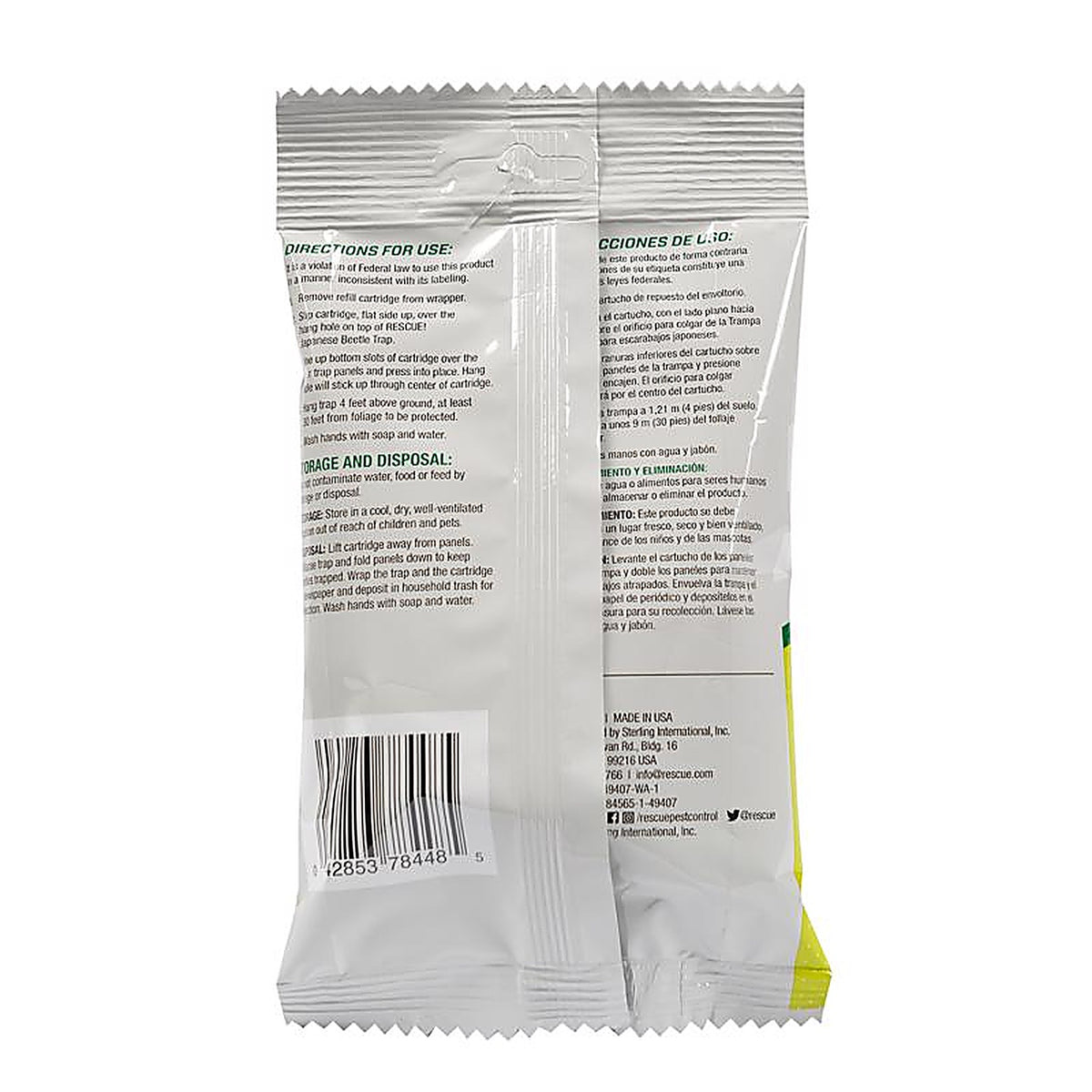 RESCUE JBTR-DB12 Japanese Beetle Trap 1 pk