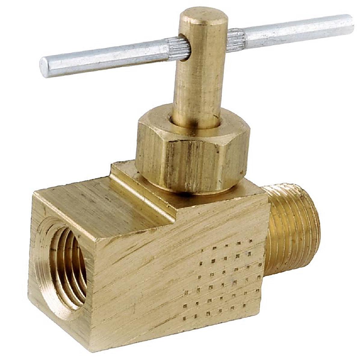 Anderson Metals - 759135-04AH - 1/4 In. 1/4 In. Brass Needle Valve