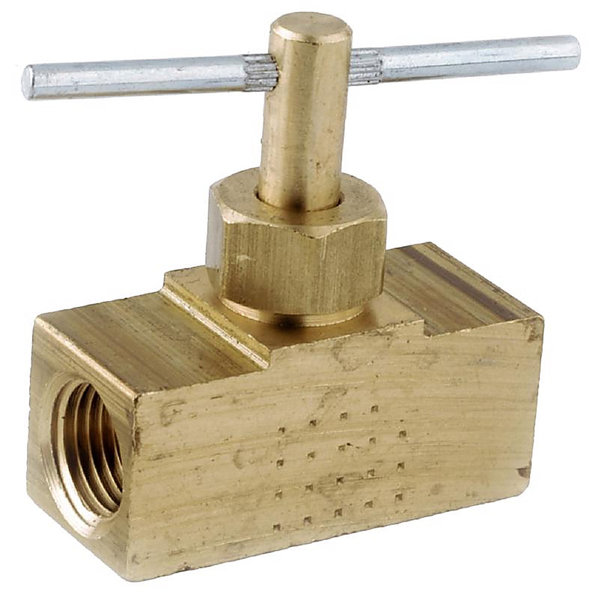 Anderson Metals - 759134-02AH - 1/8 In. 1/8 In. Brass Needle Valve