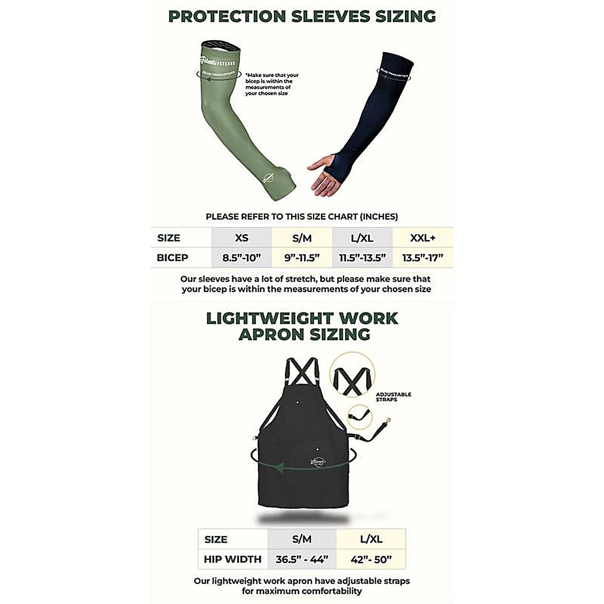 Farmers Defense - SLV-HVY-LXL - L/XL Polyester/Spandex High-Vis Yellow Protection Sleeves