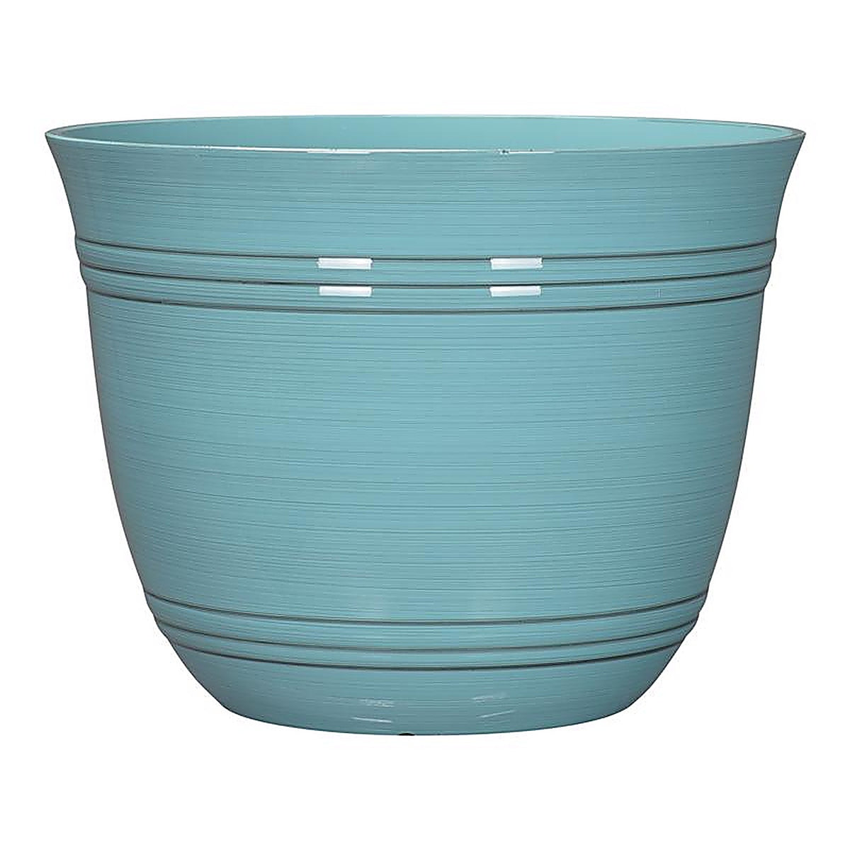L&G Solutions - PVH0115BAJ - L&g 11 In. H X 14.5 In. W X 14.5 In. D X 14.5 In. D Polyresin Galileo Planter Aqua