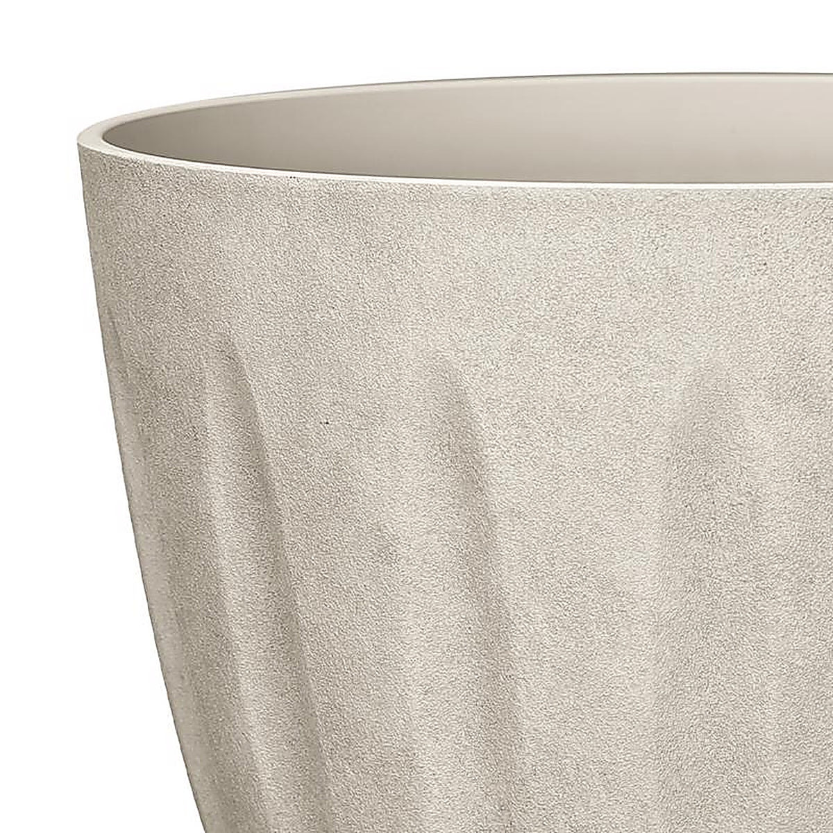 L&G Solutions - PVI8012TSI - L&g 10 In. H X 12 In. W X 12 In. D X 12 In. D Polyresin Spritzer Planter Sand
