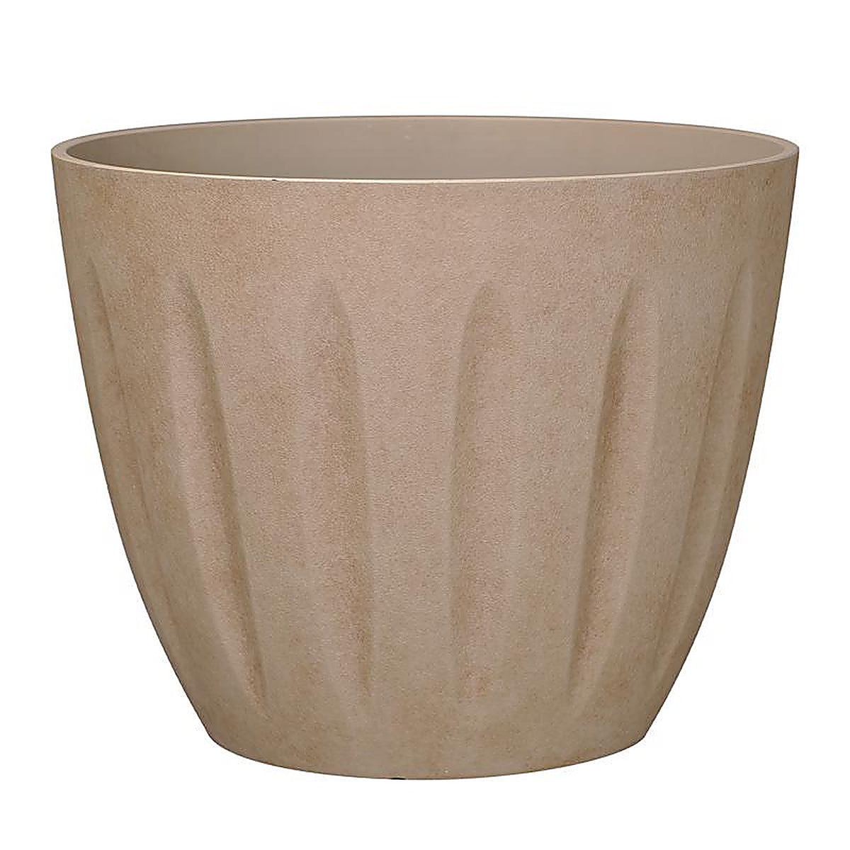 L&G Solutions - PVI8012TTI - L&g 10 In. H X 12 In. W X 12 In. D X 12 In. D Polyresin Spritzer Planter Terracotta