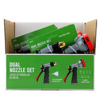 Home Plus - AT150151A - 7 Pattern Adjustable Multi-Pattern Metal Hose Nozzle Set
