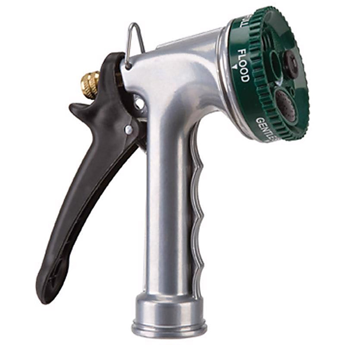 Home Plus - 20439A - 5 Pattern Adjustable Multi-Pattern Metal Hose Nozzle