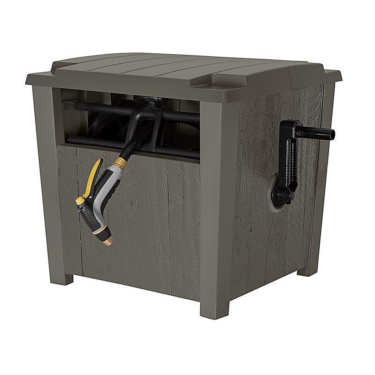 Suncast - CPLFHH112 - Slide Trak 175 Ft. Brown Retractable Free Standing Hideaway Hose Reel