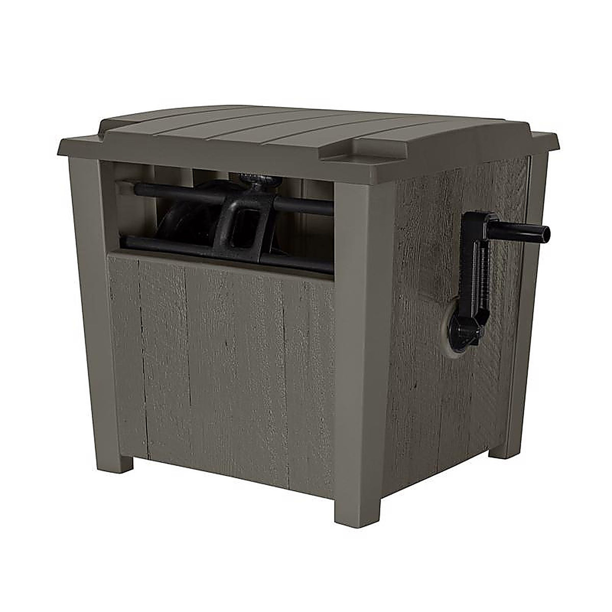 Suncast - CPLFHH112 - Slide Trak 175 Ft. Brown Retractable Free Standing Hideaway Hose Reel