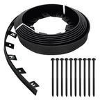 Master Mark - 41225 - 25 Ft. L X 3.2 In. H Plastic Black Coiled Edging