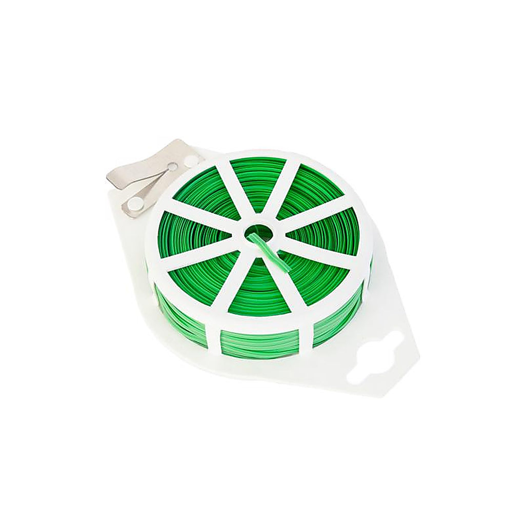 Panacea - 86871 - Green Metal Plant Support Twist Tie
