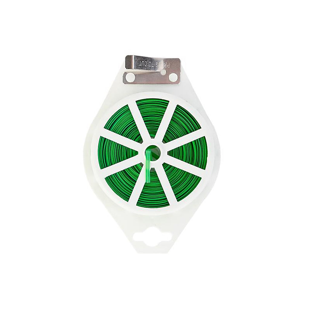 Panacea - 86871 - Green Metal Plant Support Twist Tie