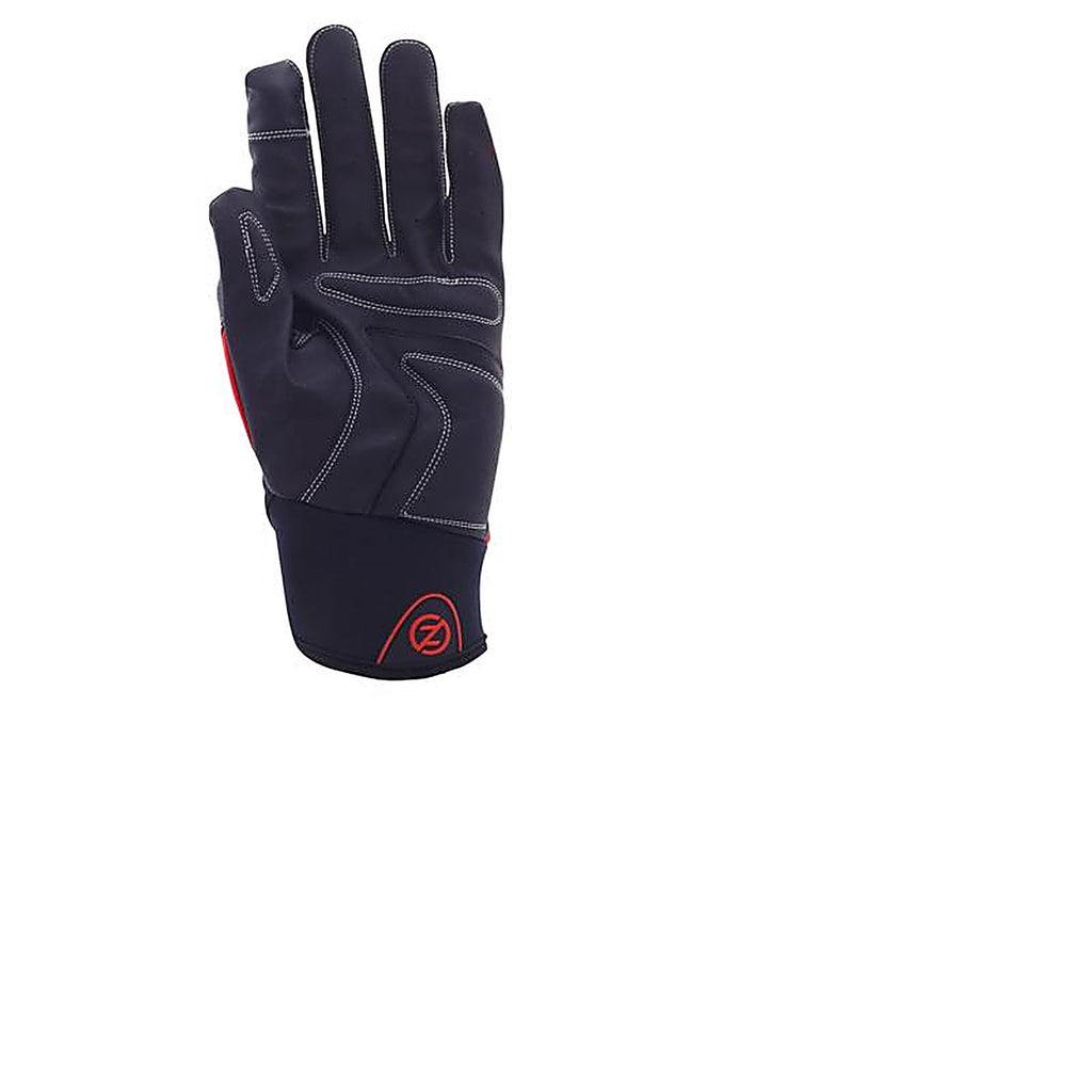 Zero Friction - WG15009 - Mens Work Gloves Black/Red One Size Fits Most 1 Pair