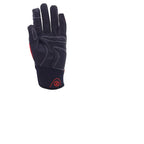 Zero Friction - WG15009 - Mens Work Gloves Black/Red One Size Fits Most 1 Pair