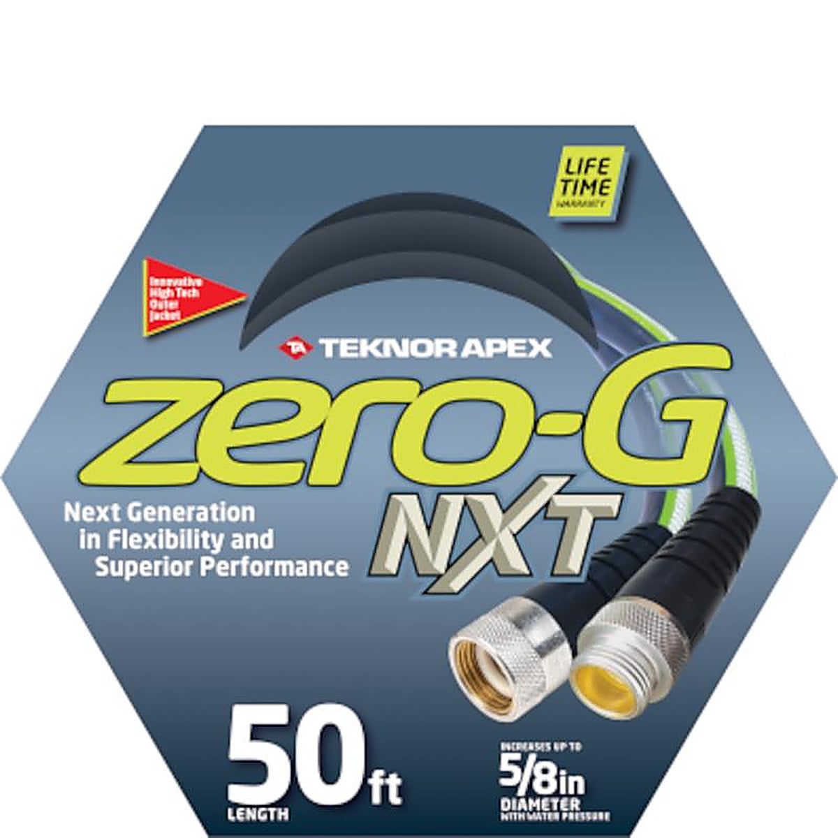 Teknor Apex - 5100-50 - Zero-G 5/8 In. D X 50 Ft. L Heavy Duty Garden Hose