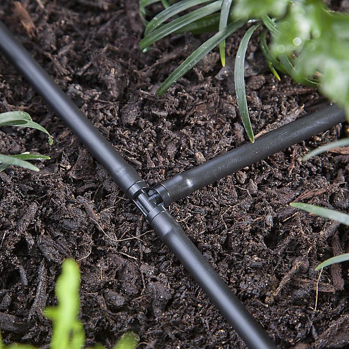 Raindrip 307025B Barbed 1/4 in. Drip Irrigation Connector 25/Pack