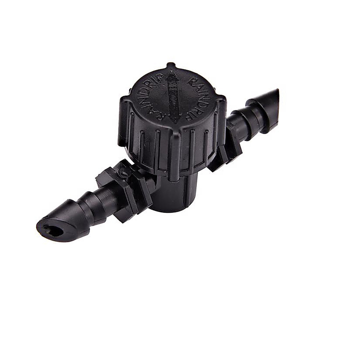 Raindrip 612010B Barbed 1/4 in. Drip Irrigation Valve Connector 10/Pack